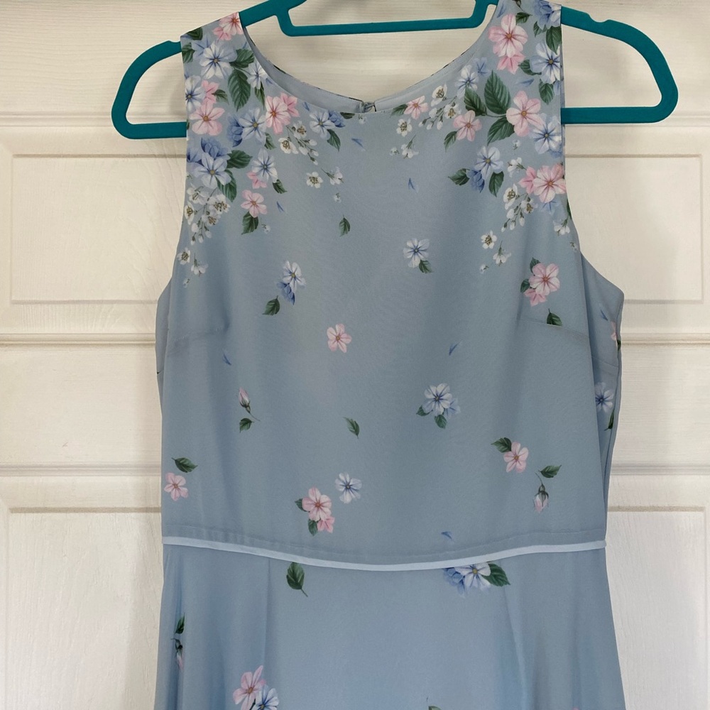 Hobbs London Carly Dress in Blue Multi / US 6 / UK 10